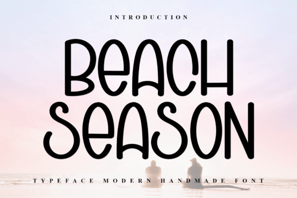 Beach Season Font for Web Design