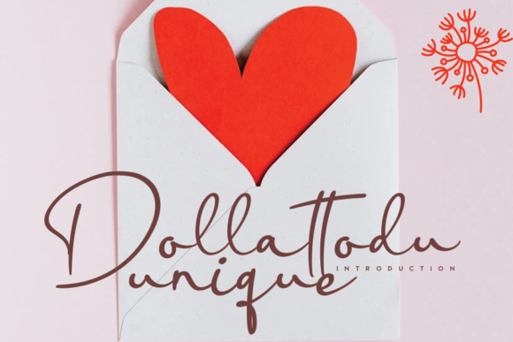 Dollattodu: A Script Handwritten Font