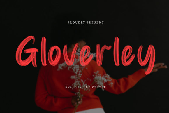 Gloverley: A Handwritten Font for Creative Web Design