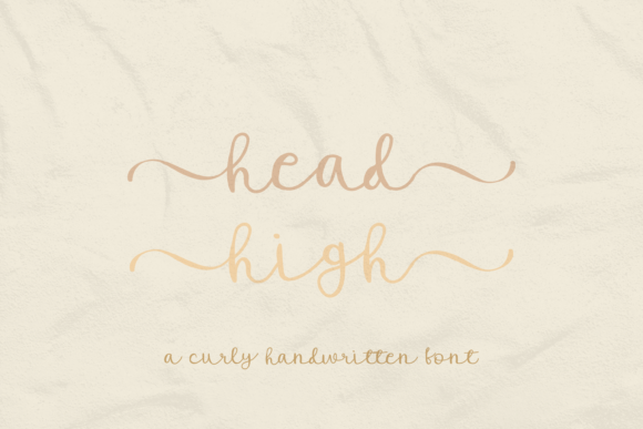 Head High: A Font That Elevates Your Brand
