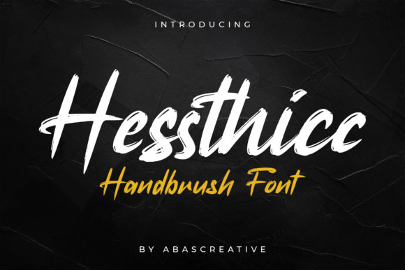Hessthicc: A Font That Brings Your Brand to Life
