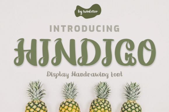 Hindigo: A Handwritten Font for Web Design