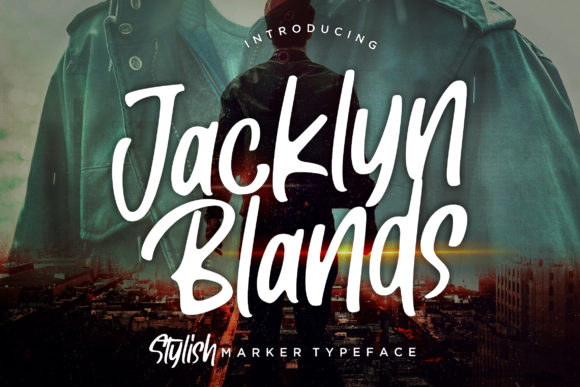 Jacklyn Blands: A Stylish Script Font