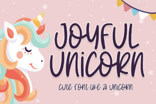 Joyful Unicorn Font for Business