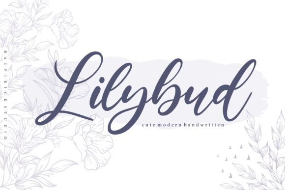 Lilybud: A Sweet Script Font for Business Branding