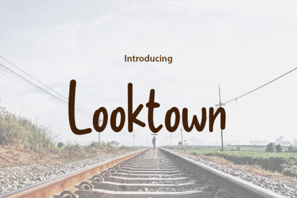 Looktown: A Handwritten Font for Creative Web Design