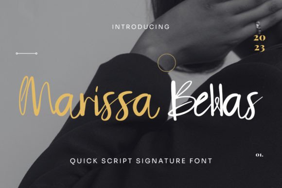 Marissa Bellas Font: Cozy Script for Editorial Design