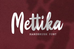 Mettika: A Script Handwritten Font