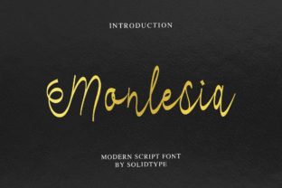 Monlesia: Whimsical Handwritten Font