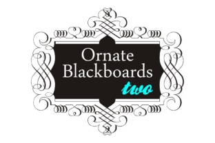 Ornate Blackboards Family Font