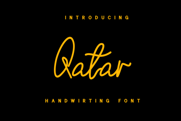 Qatar: A Versatile Handwritten Font