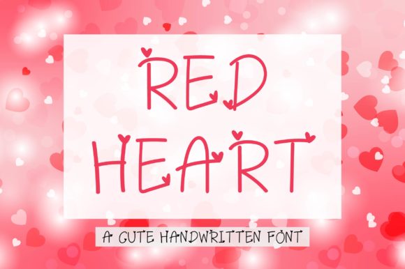 Red Heart Font Review