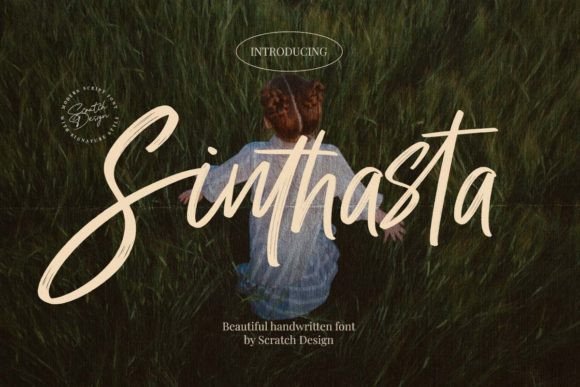 Sinthasta: A Handwritten Font for Business