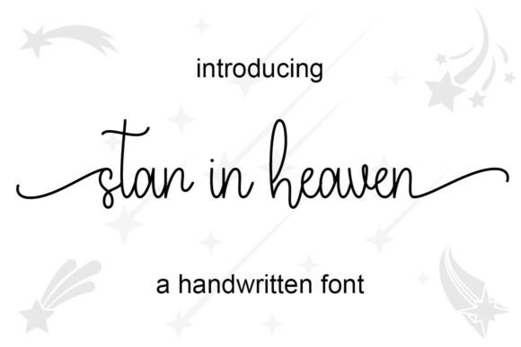 Star in Heaven Font: Elegant Script for Branding