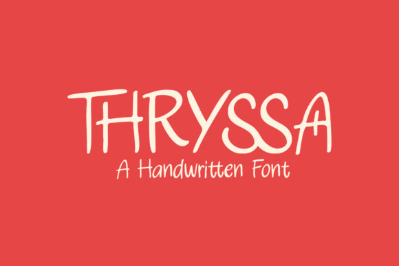 Thryssa: A Playful Font for Business Branding