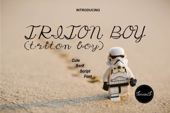Triton Boy: A Whimsical Font for Creative Projects