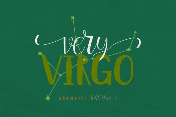 Very Virgo Duo: A Font for Creative Campaigns